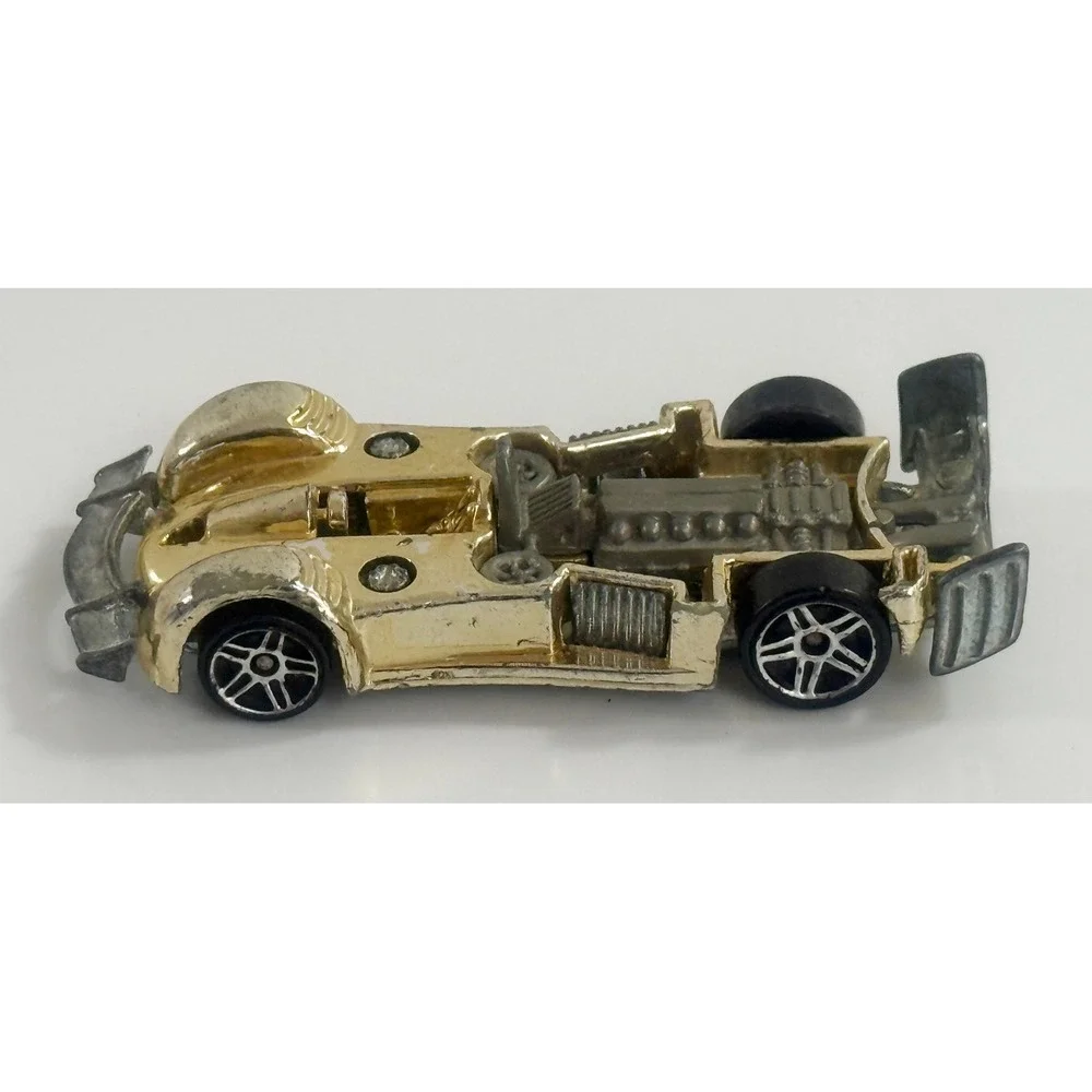 Mattel Diecast Toy Vehicles Hot‎ Wheels Car Road Rocket Malaysia 1995 Gold